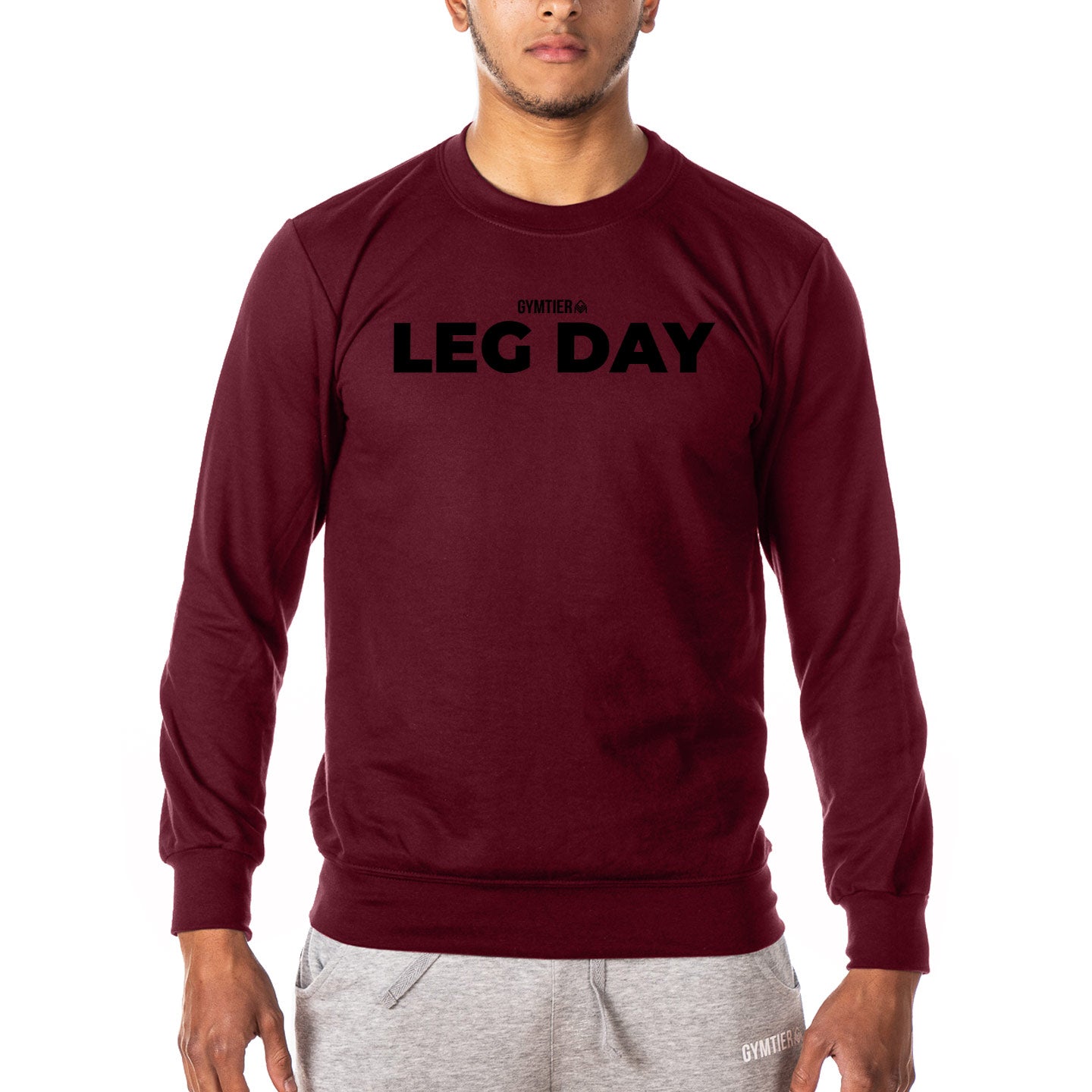 GYMTIER Leg Day - Gym Sweatshirt