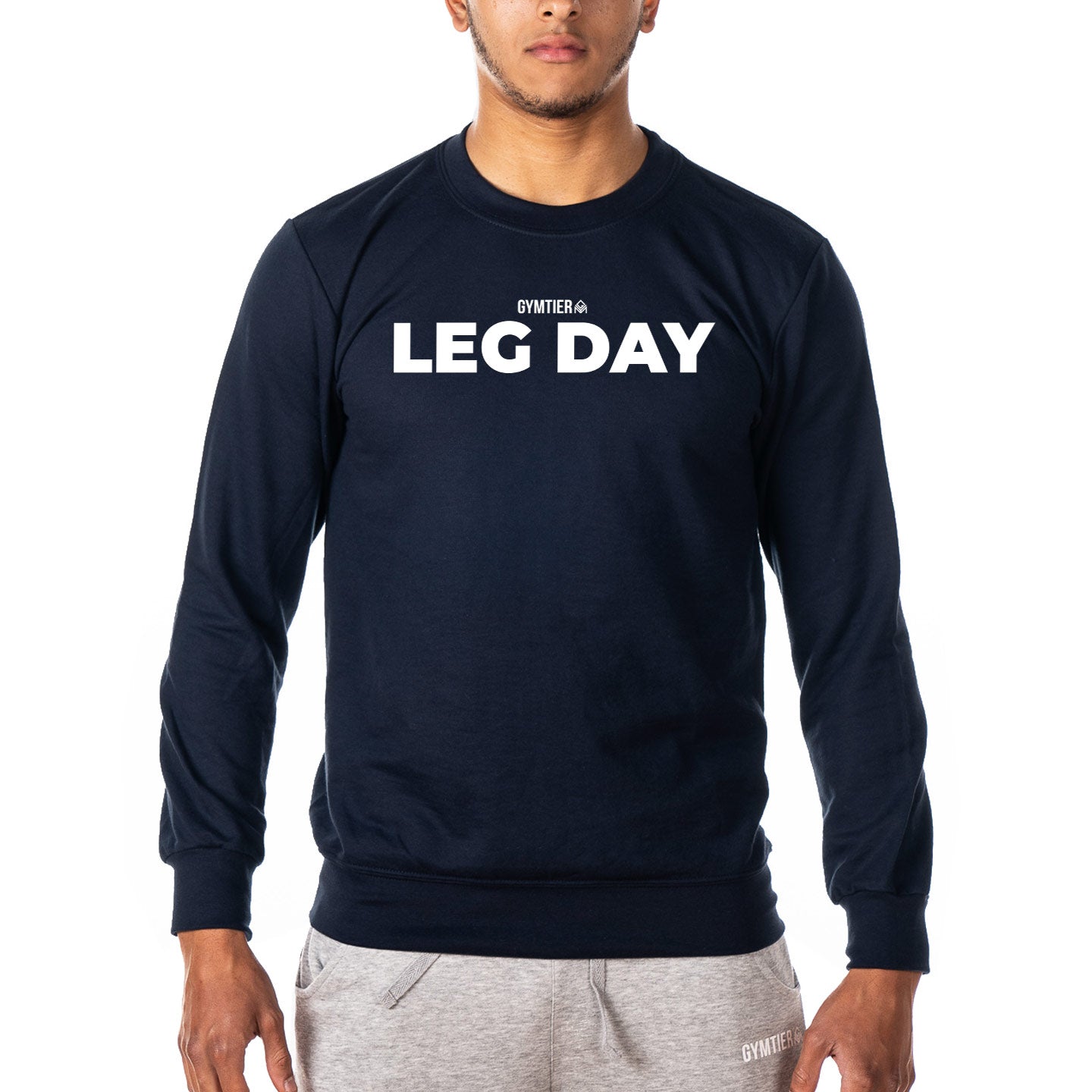 GYMTIER Leg Day - Gym Sweatshirt