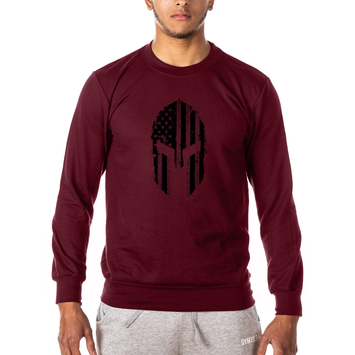 Spartan USA Flag - Gym Sweatshirt