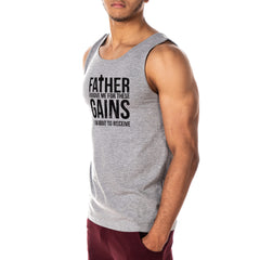 Father Forgive Me For These Gains Gym Vest