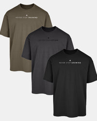Never Stop Oversized 3 Pack
