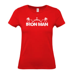 Cracked Ironman - Women's Gym T-Shirt