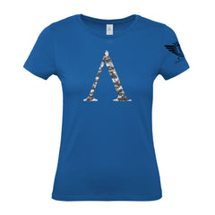 Spartan Forged Symbol Winter Camo - Women's Gym T-Shirt