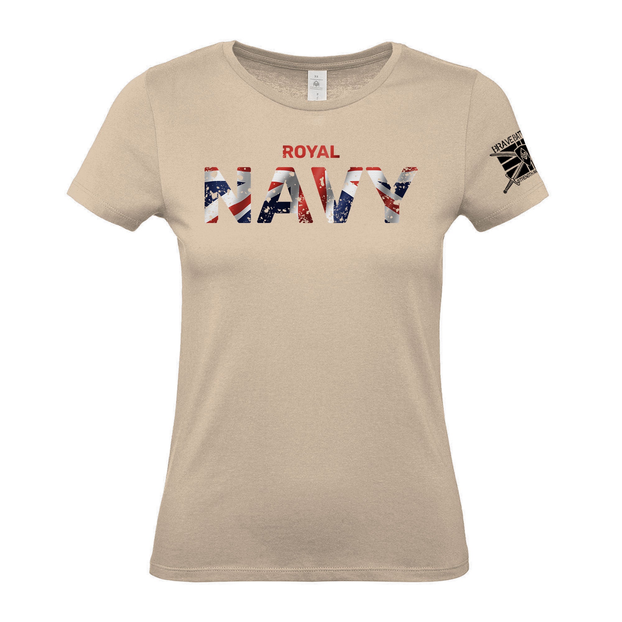 Royal Navy UK Flag - Women's Gym T-Shirt