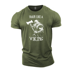 Sons Of Odin Train Like A Viking - Gym T-Shirt