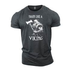 Sons Of Odin Train Like A Viking - Gym T-Shirt