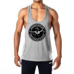 Conquer Or Be Conquered Mens Stringer Tank Top