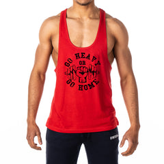 Go Heavy Or Go Home Mens Stringer Tank Top