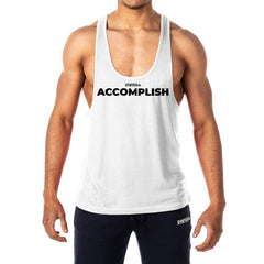 Accomplish Mens Stringer Tank Top