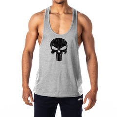 Skull Mens Stringer Tank Top