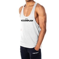 Accomplish Mens Stringer Tank Top