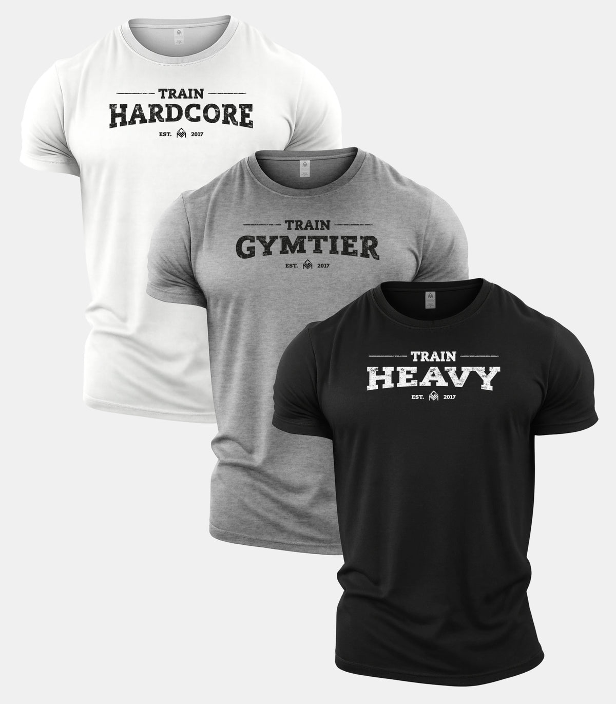 Train Heavy Gym T-Shirt 3 Pack