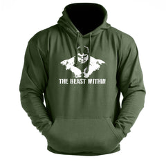 Beast Within Hulk - Gym Hoodie