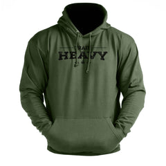 Train HEAVY - Gym Hoodie