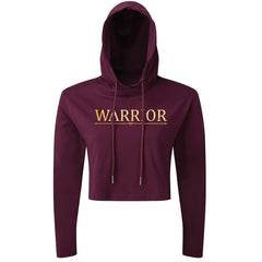 Warrior Gold - Spartan Forged - Cropped Hoodie