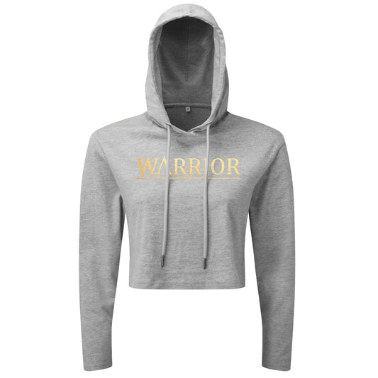 Warrior Gold - Spartan Forged - Cropped Hoodie