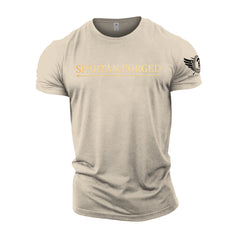 Spartan Forged Gold - Spartan Forged - Gym T-Shirt