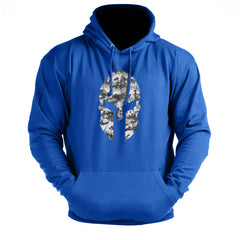 Spartan Helmet Winter Camo - Spartan Forged - Gym Hoodie