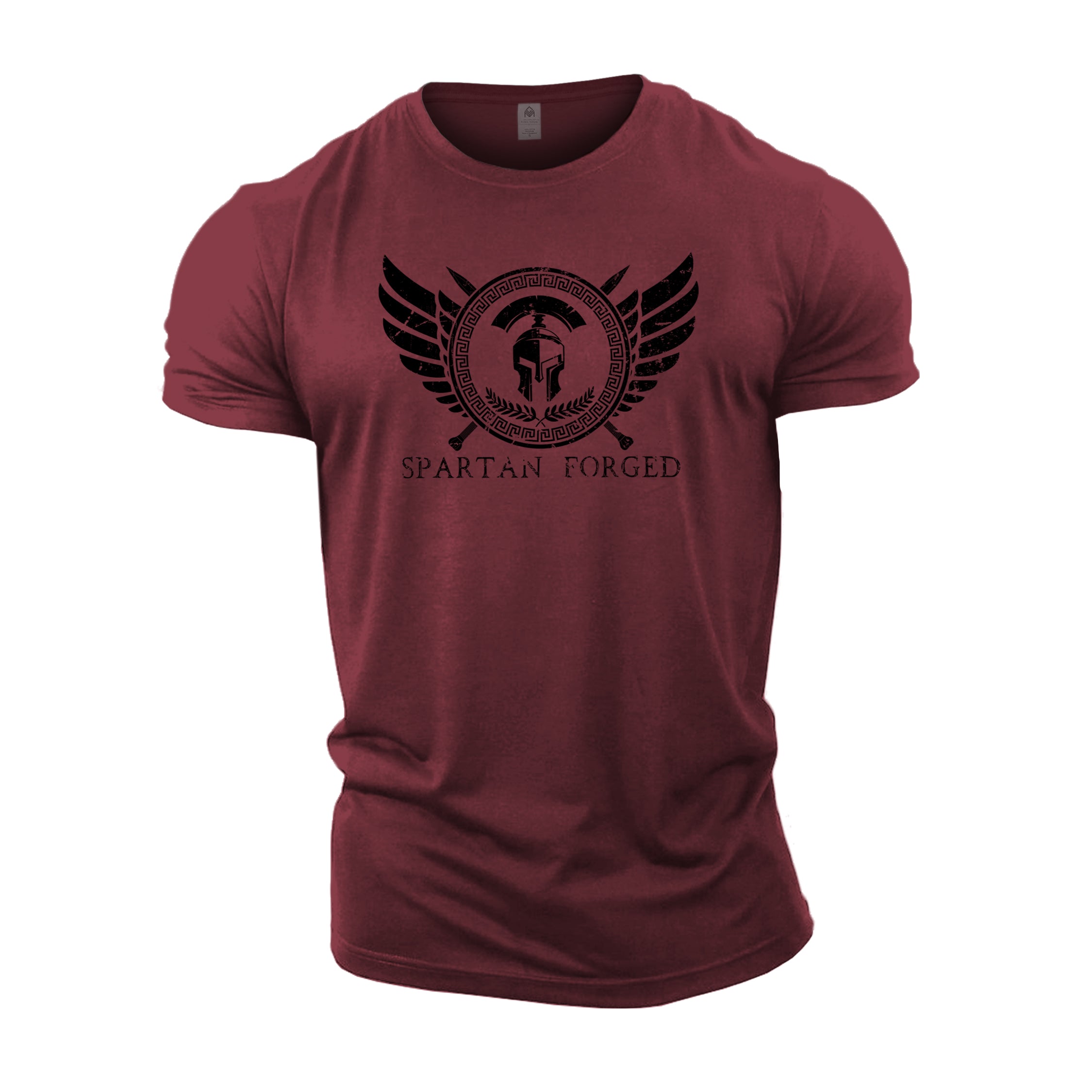 Spartan Forged Chest Emblem - Spartan Forged - Gym T-Shirt