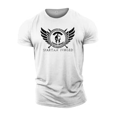 Spartan Forged Chest Emblem - Spartan Forged - Gym T-Shirt