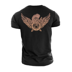 Spartan Wings - Spartan Forged - Gym T-Shirt