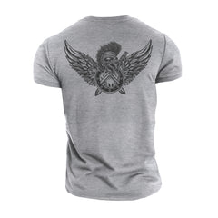 Spartan Wings - Spartan Forged - Gym T-Shirt