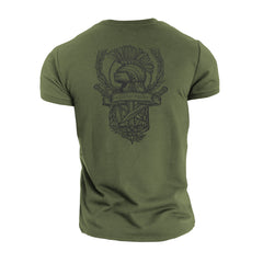 Spartan Forged Crest - Spartan Forged - Gym T-Shirt