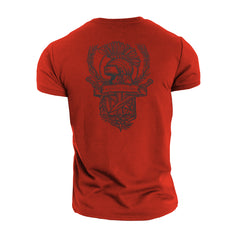 Spartan Forged Crest - Spartan Forged - Gym T-Shirt