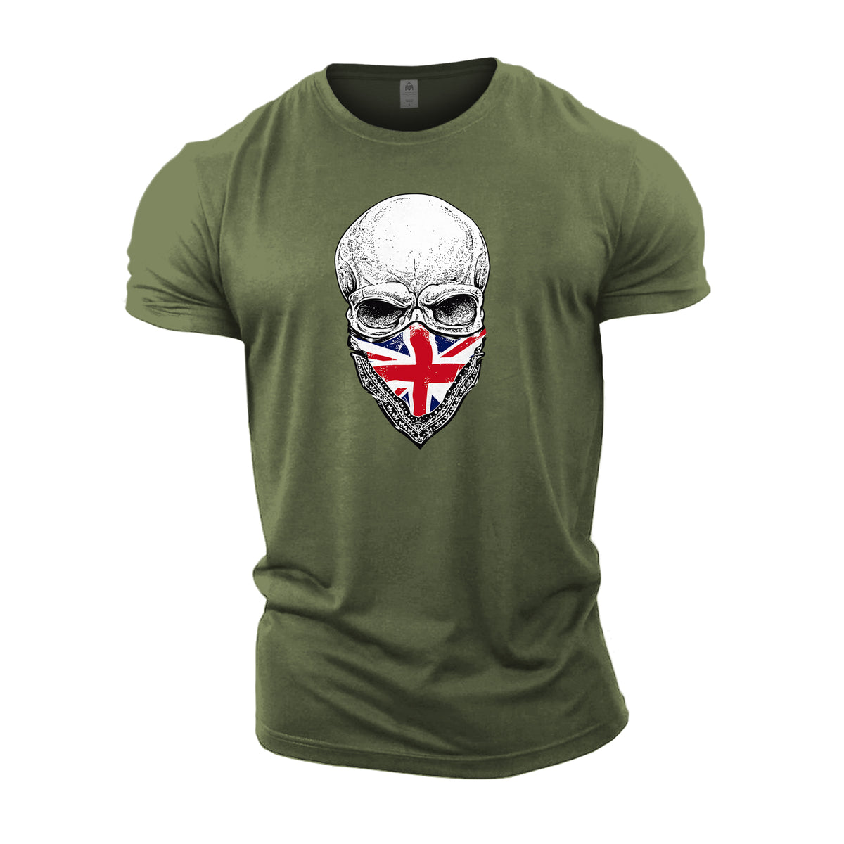 Skull UK Bandana - Gym T-Shirt