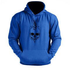 Skull Knife - Gym Hoodie