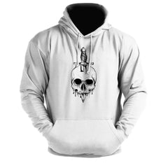 Skull Knife - Gym Hoodie