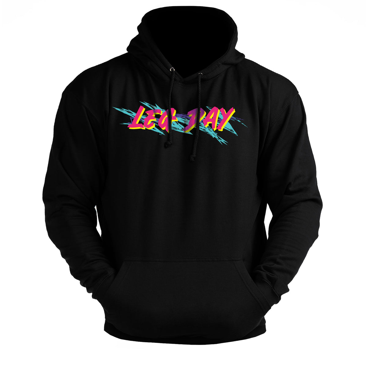 Retro Leg Day - Gym Hoodie