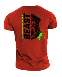 Strongman Beast Green - Gym T-Shirt