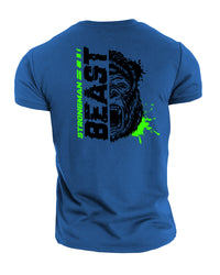 Strongman Beast Green - Gym T-Shirt