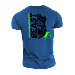 Strongman Beast Green - Gym T-Shirt