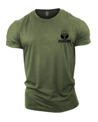 Strongman Beast Green - Gym T-Shirt