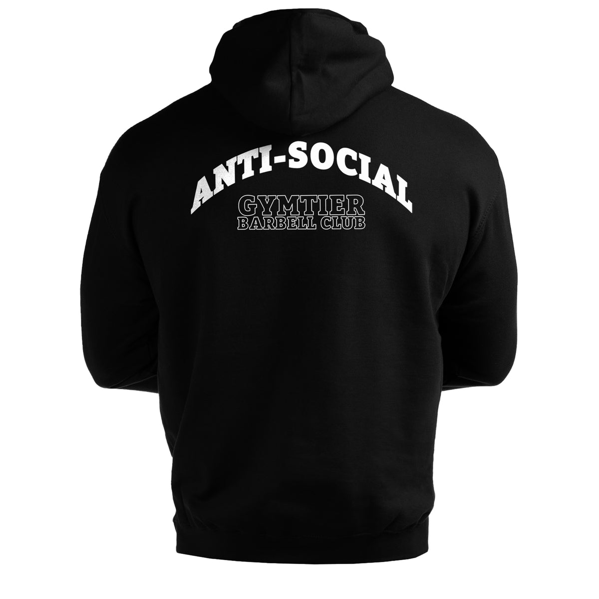 Gymtier Barbell Club - Anti-Social - Gym Hoodie