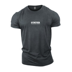 Gymtier Barbell Club - Never Stop Training - Gym T-Shirt