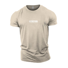 Gymtier Barbell Club - Never Stop Training - Gym T-Shirt