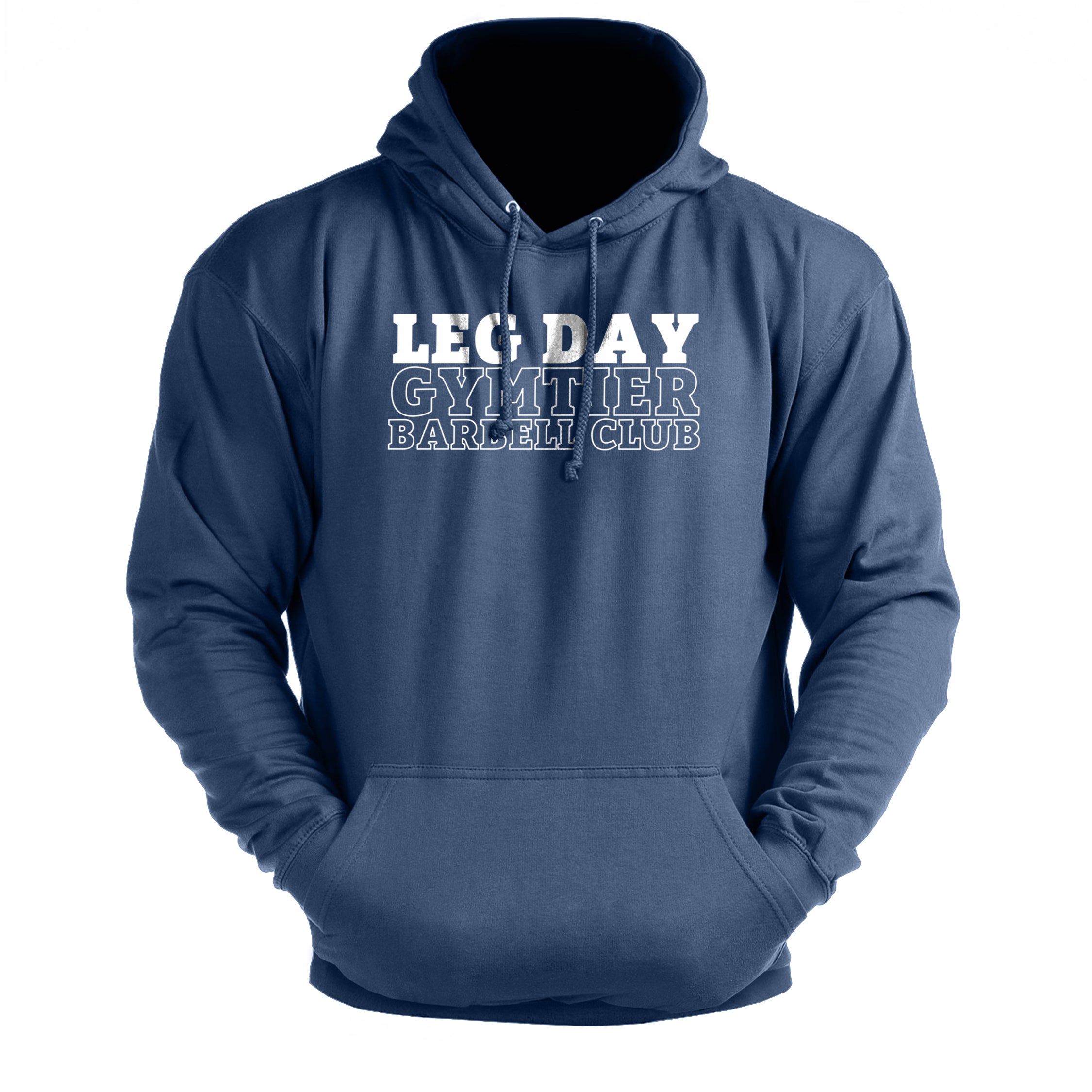 Gymtier Barbell Club - Leg Day - Gym Hoodie