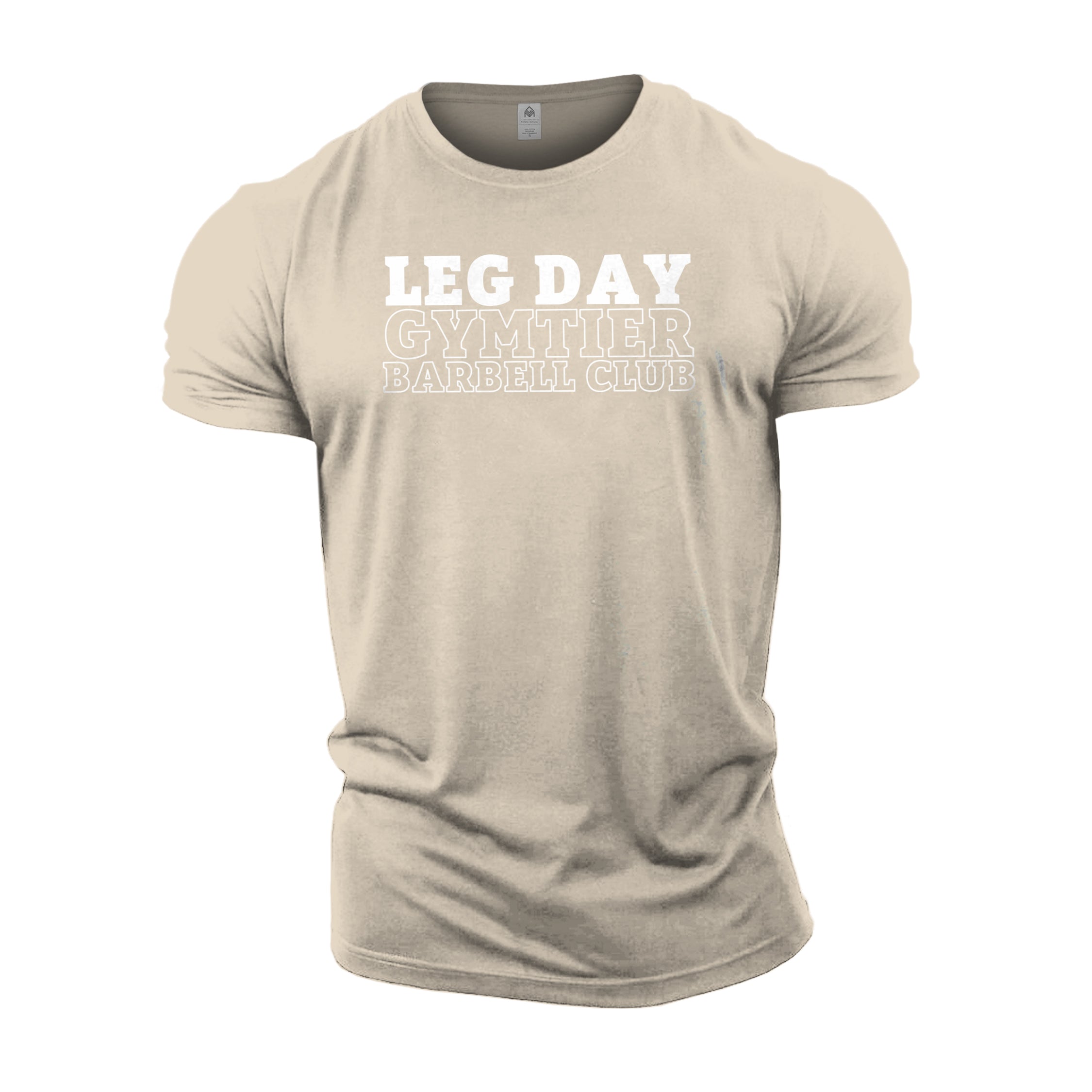 Gymtier Barbell Club - Leg Day - Gym T-Shirt