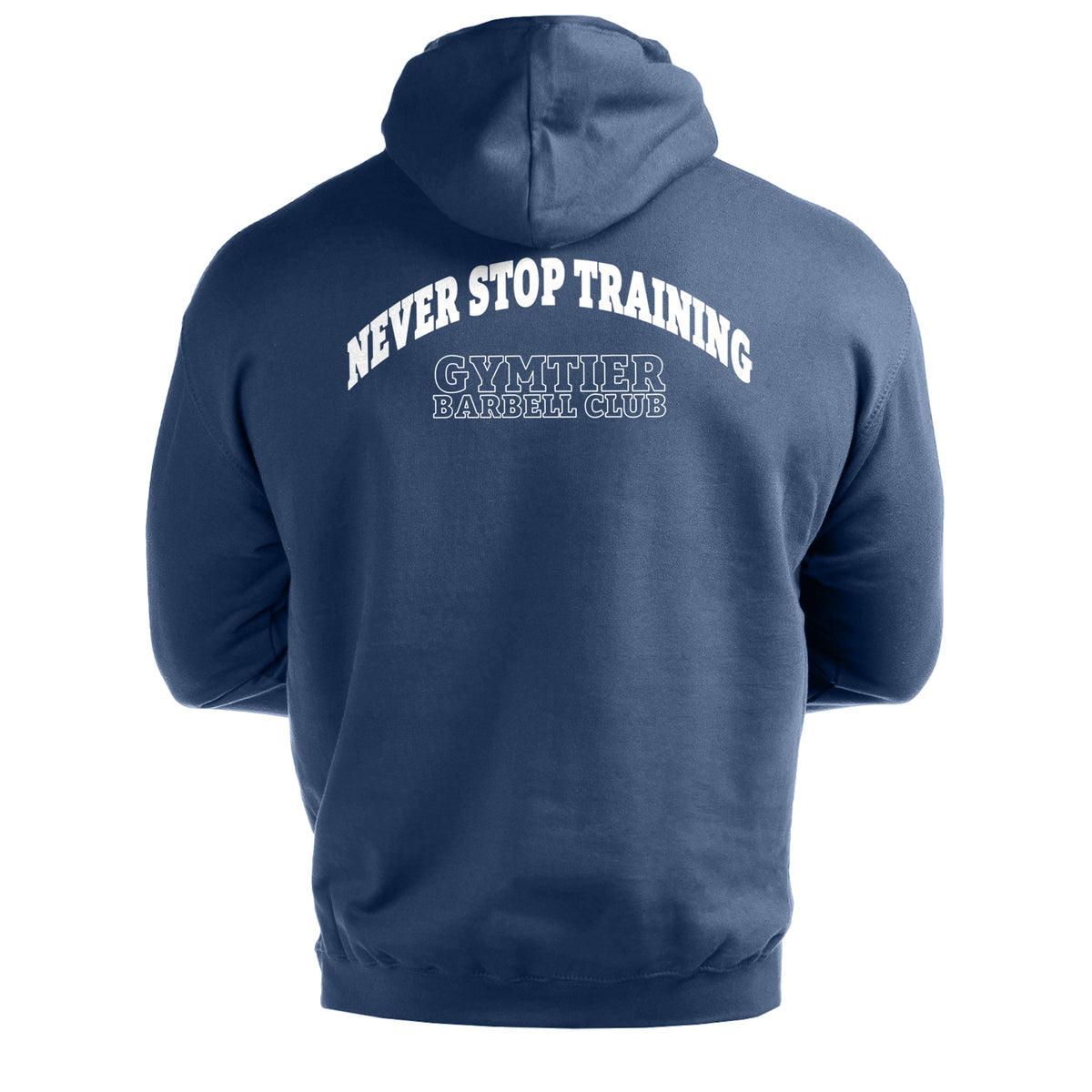 Gymtier Barbell Club - Never Stop Training - Men's Hoodie