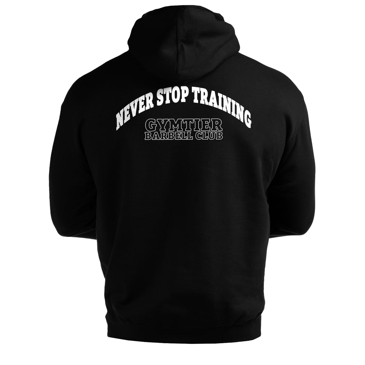 Gymtier Barbell Club - Never Stop Training - Men's Hoodie