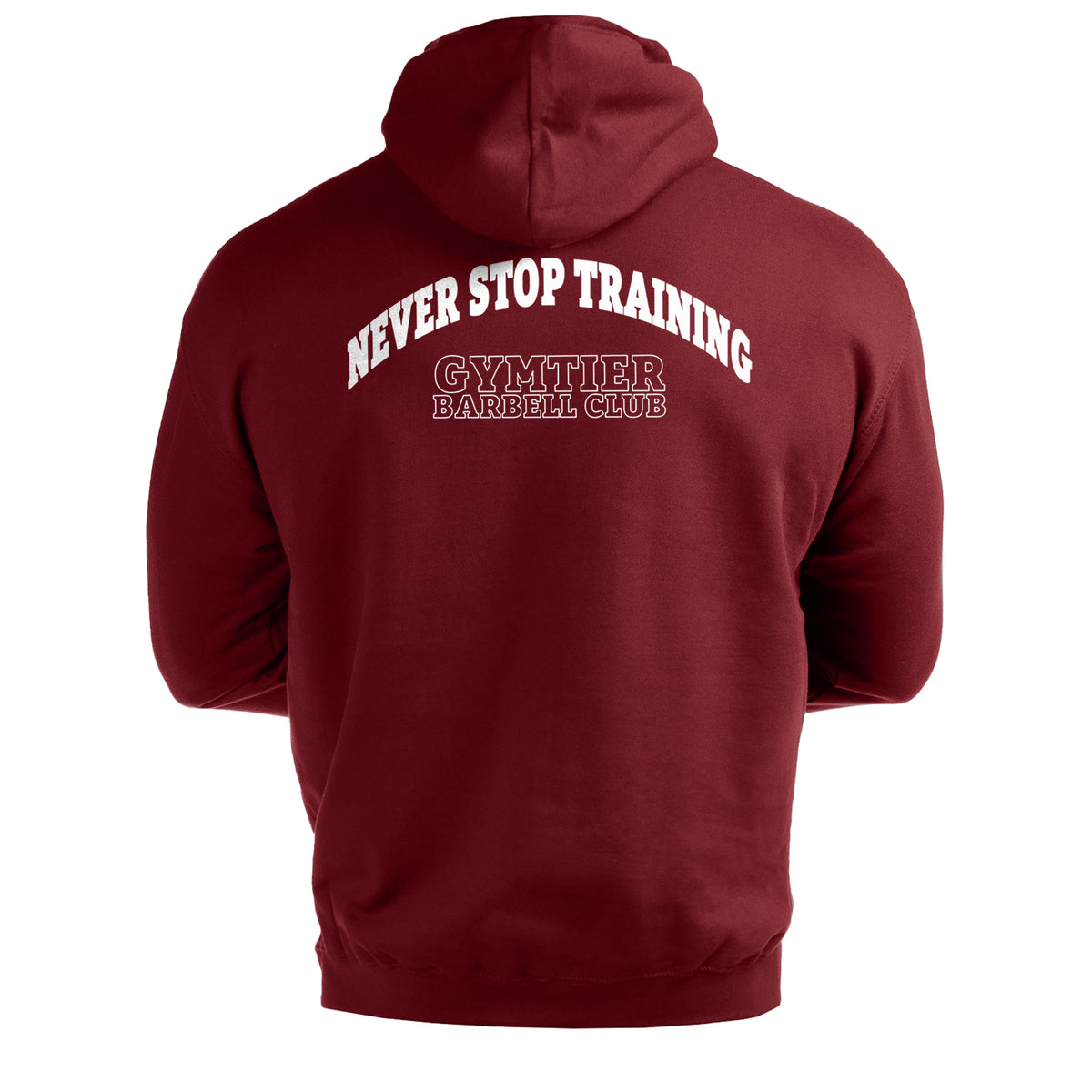 Gymtier Barbell Club - Never Stop Training - Men's Hoodie