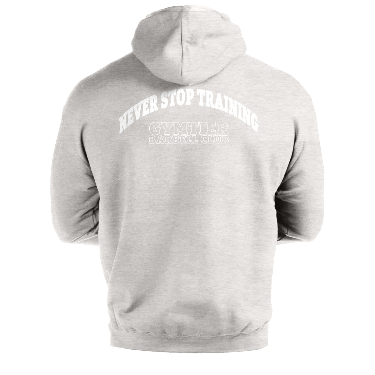 Gymtier Barbell Club - Never Stop Training - Men's Hoodie