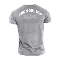 Gymtier Barbell Club - One More Rep - Gym T-Shirt