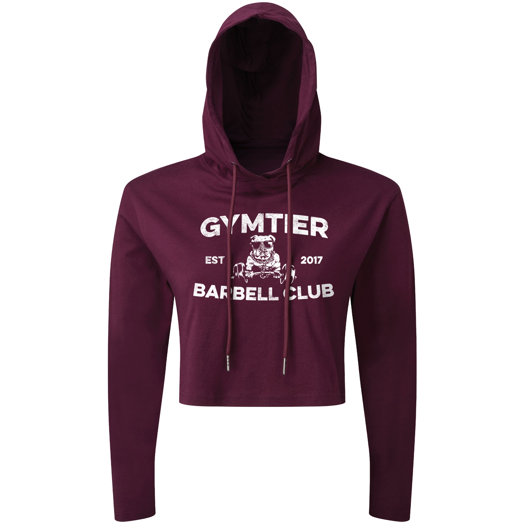 Gymtier Barbell Club - Pitbull - Cropped Hoodie