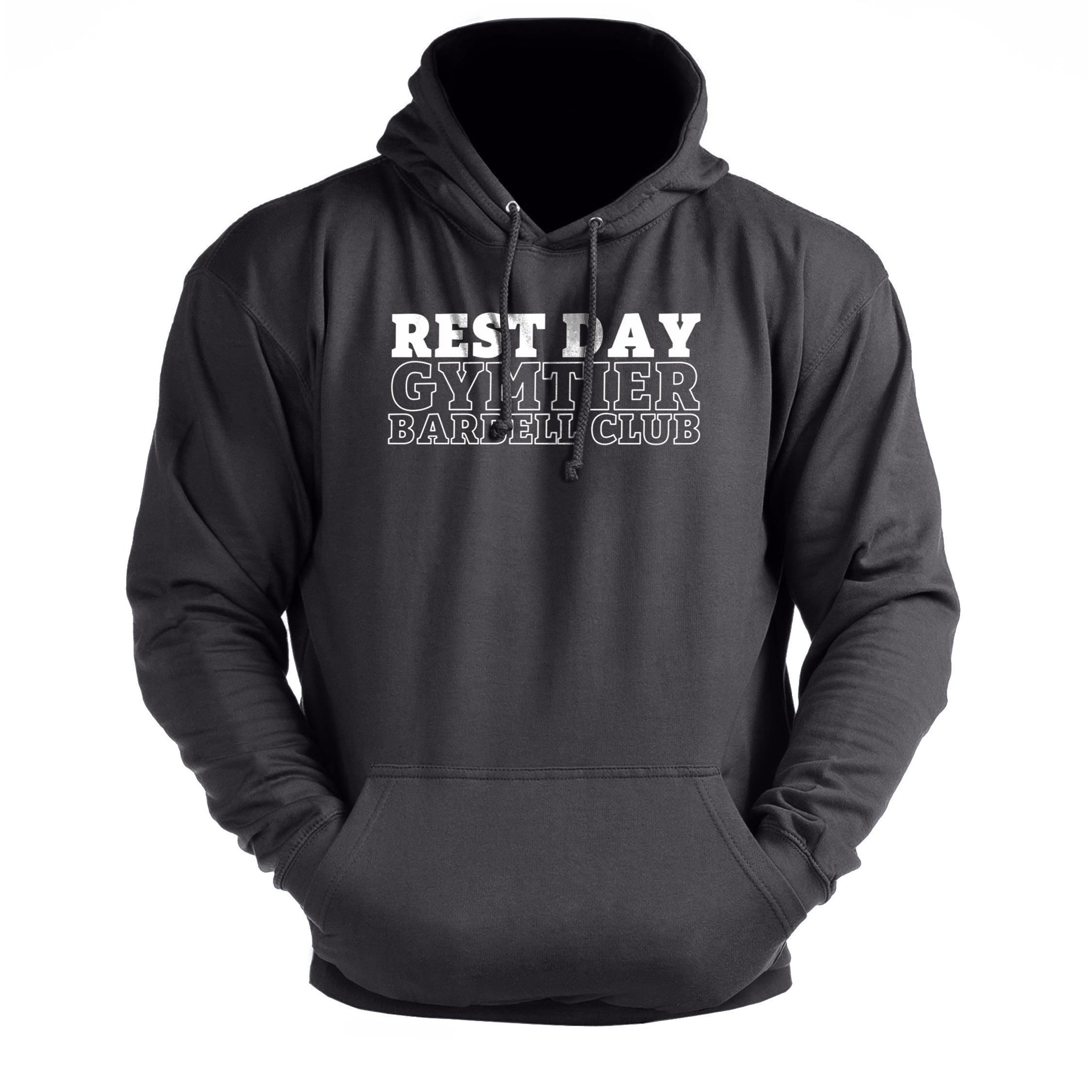 Gymtier Barbell Club - Rest Day - Gym Hoodie