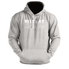 Gymtier Barbell Club - Rest Day - Gym Hoodie