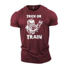 Trick or Train - Halloween Gym T-Shirt